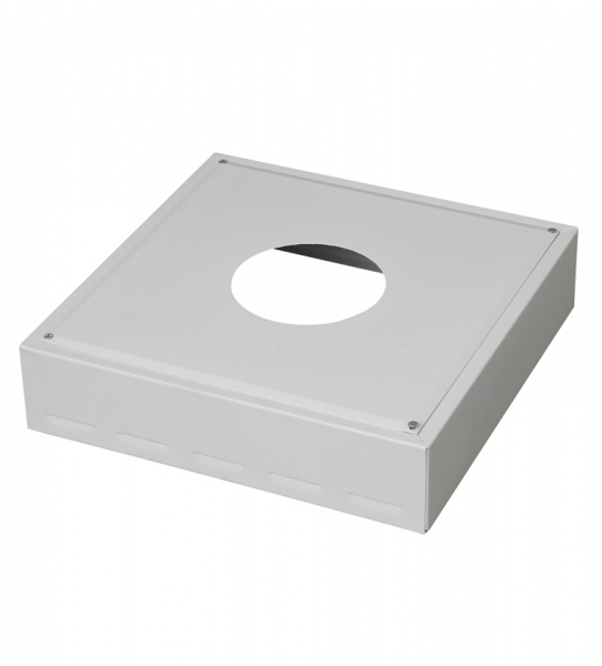 CACHE CONDUIT INOX BLANC 45 X 45 150/153 TEN