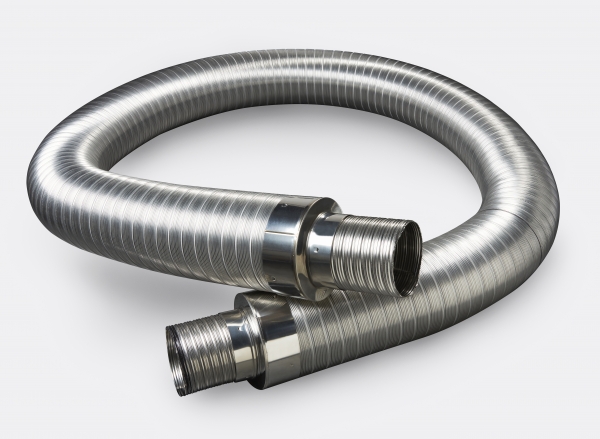 JONCOUX VELA CONDUIT ISOLE FLEXIBLE INOX 150 INT ET 216 EXT COUPE DE 4M