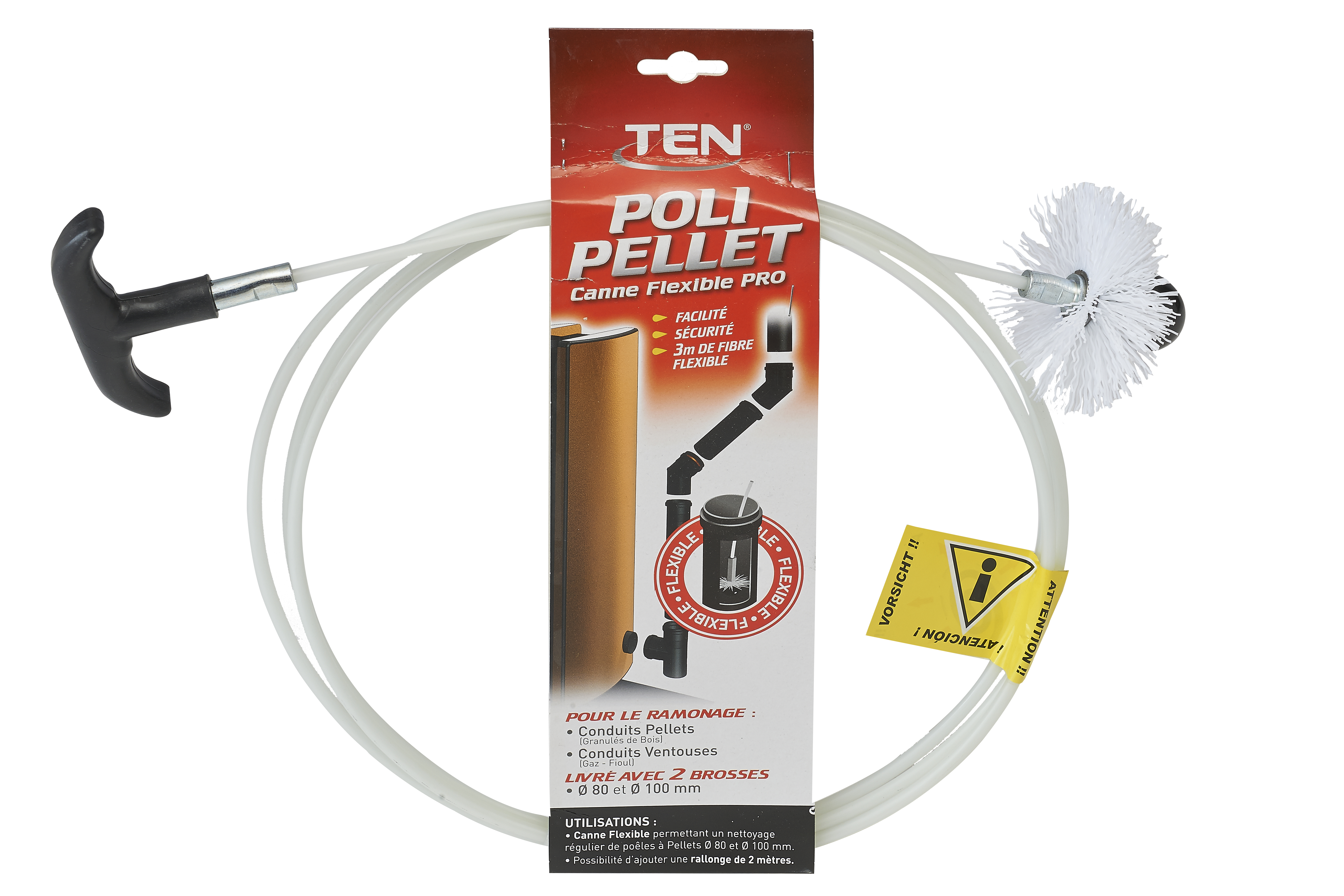 kit ramonage poele a pellet - Kit de ramonage