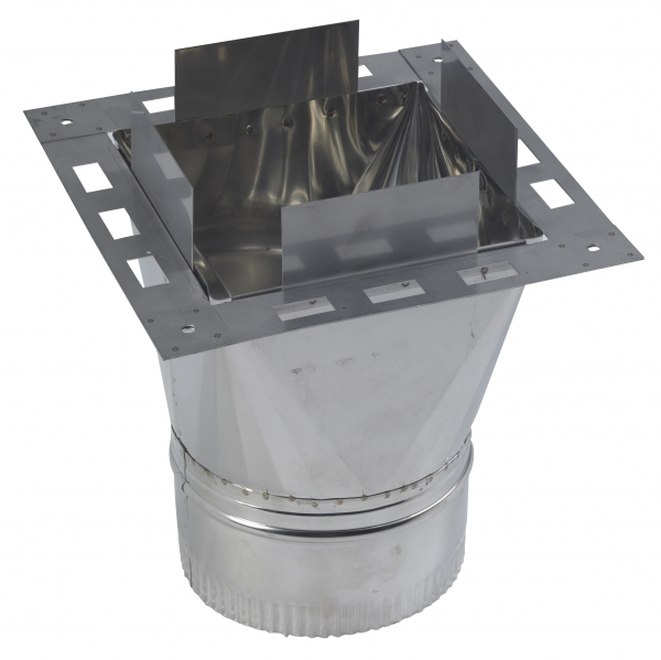 RACCORD DE BOISSEAUX INOX 20 X 20  153