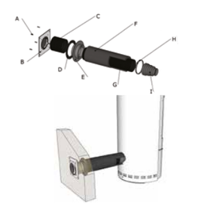 Kit 2 bouches récupérateur de chaleur pour poêle à bois 350 m3/h - -  DS250KITEVO2BRecupair